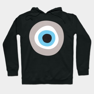 Evil Eye Symbol Warm Grey Hoodie